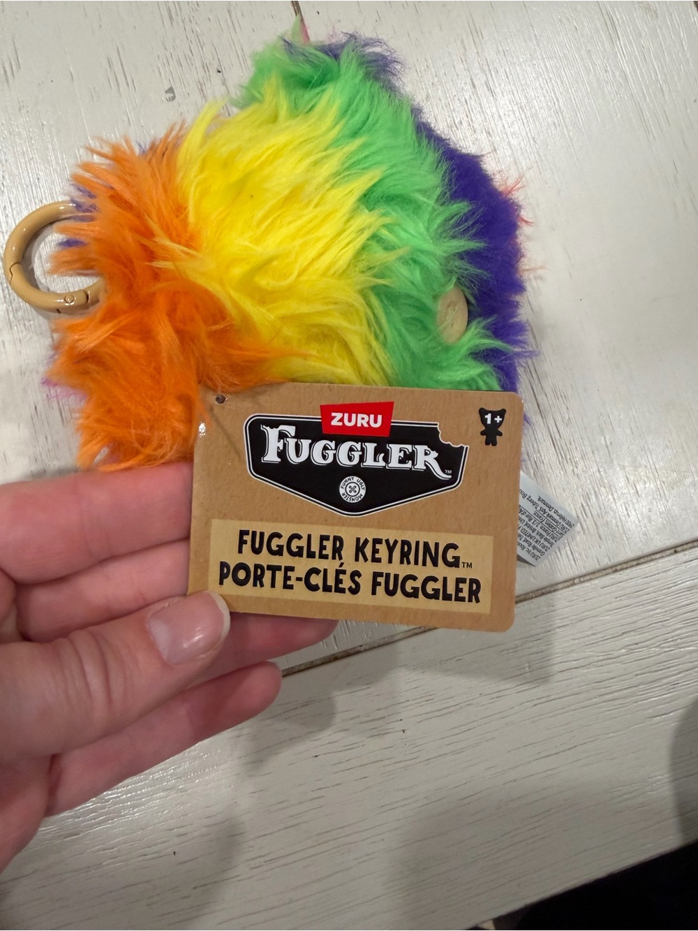 Zuru Fuggler Rainbow Plush Keyring - Multicolor